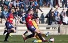 Imagen del partido Osasuna-Barcelona B de la liga Reto Iberdrola disputado este domingo en Tajonar.