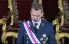 El rey destaca el compromiso del Ejército con España y la Constitución