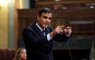 Pedro Sánchez, en el Congreso.