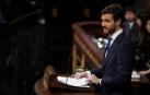Casado acusa a Sánchez "cambiar el régimen" del 78 por mantenerse en el poder