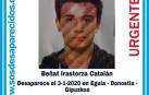 Concluye la búsqueda del joven de 19 años desaparecido en San Sebastián