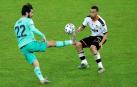 Isco y Coquelin, en la primera semifinal de la Supercopa de España.