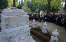 Todas las fotos de las visitas a los cementerios navarros en el Día de Todos los Santos