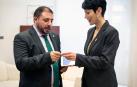 Saiz entrega en el Parlamento el proyecto de Presupuestos de Navarra, por 4.557 millones