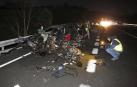 Dos jóvenes de 19 y 21 años, Xabier Taberna Tellechea y vecino de Igantzi (Yanci) y Mikel Manzano Altuna, de San Sebastián, fallecieron este sábado en un accidente múltiple con 5 vehículos implicados ocurrido en la N-121-A en el término de Olagüe.