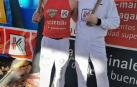 Vicente y Mujika debutan con victoria en el Parejas de aizkora
