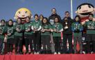 Los protagonistas de los diferentes premios otorgados en la ceremonia de clausura del torneo celebrada el lunes, 7 de enero.