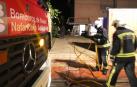 Atendida una persona por inhalar humo en un pequeño fuego en Monteagudo