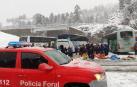 Dispositivo de seguridad de Policía Foral en Belagua por la campaña de esquí