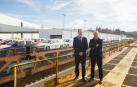Alfonso Eslava, director de Logística y Pablo Mendívil, gerente de Programación y Control de la Producción y Distribución de Volkswagen Navarra