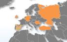Países que forman parte del ámbito territorial de Manunet