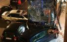 Un autobús de La Estellesa se estrelló este viernes, 17 de enero, contra una gasolinera, arrollando a viandantes y a varios vehículos, en la localidad navarra.