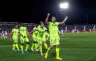 El Getafe duerme en Europa gracias a una brillante primera parte