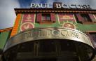 Vista de la fachada del restaurante 'L'Auberge du Pont', del chef francés Paul Bocuse, en Lyon
