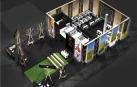 Recreación del stand de Navarra en Fitur 2020