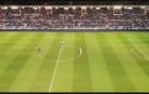 Minuto de silencio en el partido Osasuna - Valldolid por los fallecidos en Estella