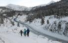 La nieve ha cubierto este domingo la zona de Larra-Belagoa.
