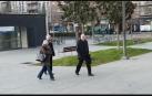 Llegada de Alber Nolla a la Audiencia