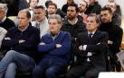 El juicio por el denominado caso Osasuna ha comenzado este lunes pasadas las 9.30 horas. La Sección Segunda de la Audiencia de Navarra enjuicia a seis exdirectivos de Osasuna, tres exjugadores del Betis y dos agentes inmobiliarios acusados de delitos de apropiación indebida, societarios, falsedad en documento mercantil, falsificación de las cuentas anuales y corrupción deportiva (por el supuesto amaño de partidos).