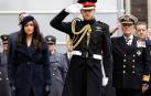Los duques de Sussex asistieron al servicio religioso en la abadía de Westminster en honor de los caídos