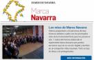 Imagen del primer boletín Marca Navarra.
