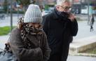 Los agentes inmobiliarios Cristina Valencia (i) y Albert Nolla (d) acuden a declarar en la tercera sesión del juicio.