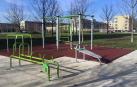 Pamplona instala su circuito físico-deportivo al aire libre número 26 en el barrio de Lezkairu