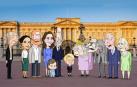 Serie satírica de dibujos animados sobre la familia real británica