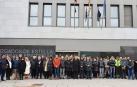 Silencio en las sedes judiciales por la muerte de los hijos de un funcionario en Estella
