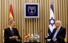 El Rey se reúne con el presidente de Israel antes del Foro del Holocausto