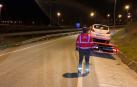 Detenida una conductora novel tras sufrir un accidente y negarse a hacer la alcoholemia