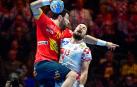 El navarro Iosu Goñi, campeón de Europa con la Selección Española de Balonmano