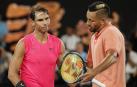 Nadal logra un trabajado pase a cuartos en Australia contra un motivado Kyrgios