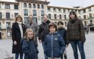 El niño Aimar Sánchez será el protagonista de la Bajada del Ángel en Tudela