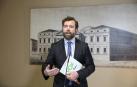 El portavoz de Vox en el Congreso, Iván Espinosa de los Monteros.