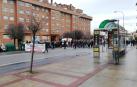 Imagen de la manifestación por la huelga abertzale en Pamplona