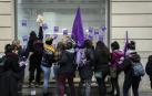 Imágenes de la jornada de huelga convocada este jueves 30 de enero en Navarra por los sindicatos ELA, LAB, Steilas, Esk, Ehne, Hiru y Etxalde.
