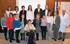 Trece profesionales del Área de Salud de Tudela, reconocidos tras su jubilación