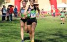 Javier Nagore y Alicia Carrera (Grupoempleo Pamplona Atlético) llegaron a Estella para revalidar el título foral en larga distancia en el cross del Club Atlético Iranzu.