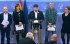 ERC, JxCat, la CUP, EH Bildu y el BNG plantan al rey en el arranque de la XIV legislatura