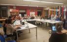 Uno de los encuentros  de familias organizados por Aspace, bajo la moderación de un profesional.