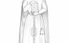 Berenguela de Navarra, en una figura de la comparsa Perrinche