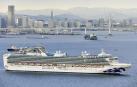 El crucero 'Diamond Princess', en el puerto de Yokohama.