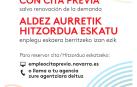 Comienza a funcionar la cita en la Agencia de Empleo de Tudela