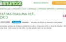 La reventa de entradas para el Osasuna-Real Madrid se dispara en los portales web