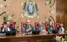 El alcalde de Pamplona, Enrique Maya, ha participado en la apertura de las XLII Jornadas de Colegios Mayores de España.