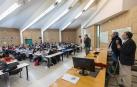 Fotografía de alumnos del IES Benjamín de Tudela.