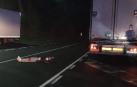 Positivo en drogas y alcohol tras tumbarse en la N-121-A para cortar el tráfico
