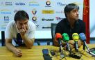 Imanol y Tatono Arregui, técnico y presidente del Osasuna Magna.