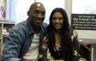 Kobe Bryant junto a su mujer Vanessa, en una foto de 2012
